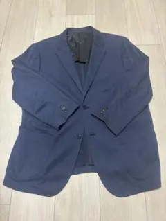 ユニクロ　コンフォートジャケット　ブルー　3XL