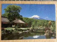 宮田 雅之 切り絵 日本画 赤富士 ジグソーパズル 1000ピース 内袋未