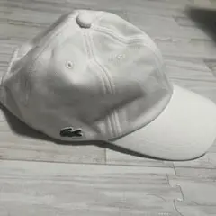 LACOSTE 日本製 キャップ　ホワイト ラコステ