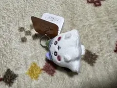 ちいかわパーク ミニマスコットキーリング おばけなハチワレ　ハロウィン