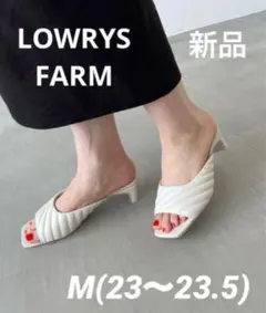 新品 【LOWRYS FARM】 パフミュール　Mサイズのサムネイル