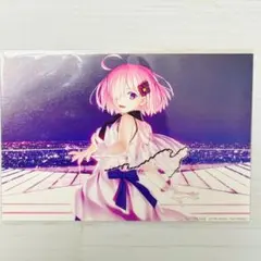 Fate/summer vacation fair イラストカード マシュ - メルカリ