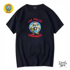 【人気】ロス・ポジョス Tシャツ M ブラック ブレイキング・バッド