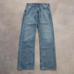 リーバイス569 Levis W30 ワイド バギー 青 古着 ヒゲ 23539
