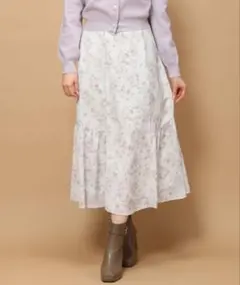 MISCH MASCH ジュイシャドーフラワースカート