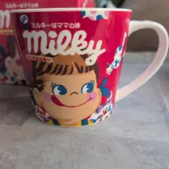 レトロ　不二家 ミルキー マグカップ ペコちゃん