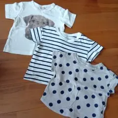 ベビー服 Tシャツ 3枚セット