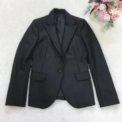 美品 バッカ テーラードジャケット レディース スーツ ビジネス フォーマル 黒のサムネイル