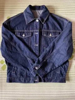 デニムジャケット Gジャン ジャケット アウター 春 ネイビー レディース M