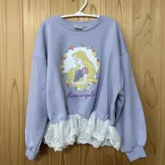 ディズニー プリンセス フリル トレーナー 120