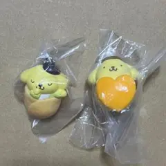 サンリオ　ポムポムプリン　カプセルトイ　ガチャ　２個セット