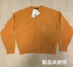 【新品未使用】ユニクロ　プレミアムラムクルーネックセーター