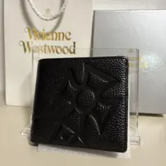 【新品・未使用品】Vivienne Westwood ブラック 二つ折り財布