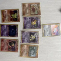 キ*ン様 ポケモンカード 旧裏面 わるいシリーズ 7枚セットのサムネイル