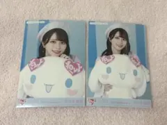 イコラブ 佐々木舞香 直筆 シナモン コラボ 生写真 イコラブ 佐々木舞香 シナモロール シナモン コラボ 生写真 直筆