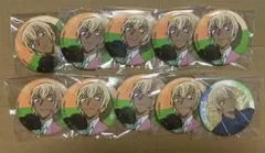 名探偵コナン　缶バッジ　10点セット　安室透