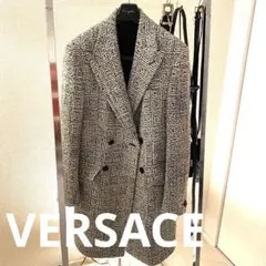VERSACE 細身ダブルチェスターコートのサムネイル