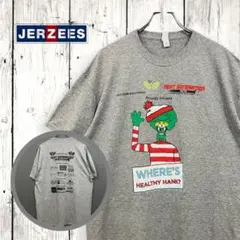 JERZEES★Ｔシャツ★XL★キャラクター★グリンチ★スポンサー★企業のサムネイル