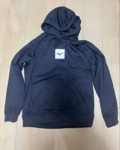 Mizuno ネイビーフード付きパーカー　Lサイズ