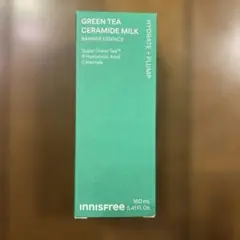 グリーンティー　セラミド　ミルク　エッセンストナー　イニスフリー　160ml