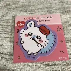 LOTTE ちいかわ のモモンガ　シール ステッカー