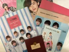 なにわ男子　道枝駿佑　フレークシール　クリアファイル　グッズ