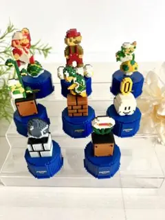 【マリオボトルキャップ・ペプシ　全8点セット】のサムネイル
