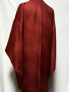 未使用品　和服　正絹(紋意匠)暈し染　道行コート　早い者勝ち