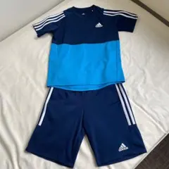 adidas アディダス　半袖　ジャージ　上下セット　140