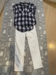 ウエスト総ゴムパンツ&シャツ★Lサイズ　セット