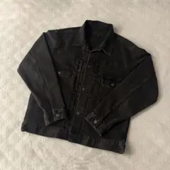 UNIQLO ダークグレー デニムジャケット　サイズL