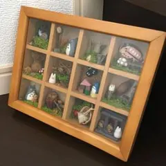 となりのトトロ　コレクションボックス、ミニチュアジオラマ