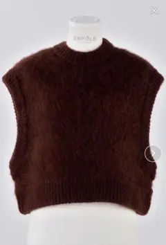 ENFOLD ニットベスト