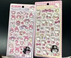【正規品】 ボンボンドロップシール （マイメロディー➕ハローキティ）