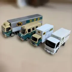 クロネコヤマト　パルシステム　トラックミニカー4台セット　非売品のサムネイル