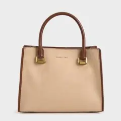 CHARLES&KEITH ダブルハンドルバッグ
