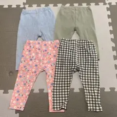 UNIQLOベビー レギンス 長ズボン　80㎝　4点セット