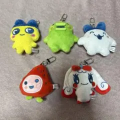 たまごっち ミニミニChibiぬいぐるみマスコット 5点まとめ売り