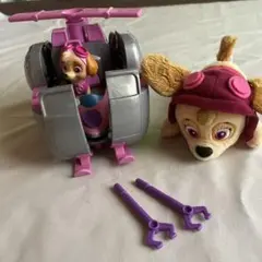 パウ・パトロール スカイ ヘリコプター　ぬいぐるみセット
