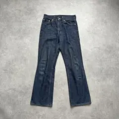 Levi's リーバイス517 ブラック ツイルチノ フレア ブーツカットパンツ