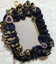 デコケース B7サイズ 253 ネイビー ブラック