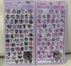 【正規品】　サンリオ　新作ボンボンドロップシール　アルファベット文字