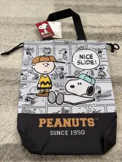 PEANUTS スヌーピー 巾着バッグ シューズバッグ