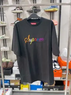 Supreme カラフルロゴ Tシャツ ブラック