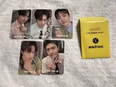 EXO MEGA COFFEE　コラボ特典トレカ コンプ5枚セット EXO MEGA COFFEE コラボ 特典 トレカ コンプ5枚 セット - メルカリ