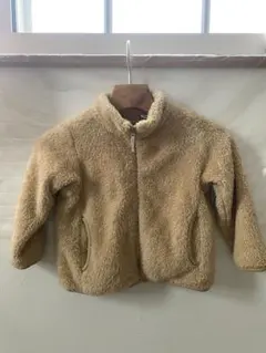 UNIQLO フリースジャケット 110 ベージュ
