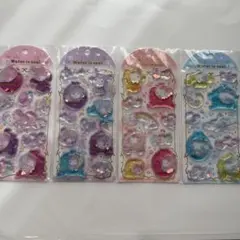 サンリオ　ウォーターインシール　4点セット　ウォーターシール　クロミ　キティ