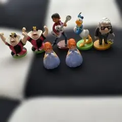 ディズニー ミニフィギュア 7体セットチョコエッグ