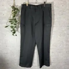 ワークマン workman 作業ズボン チャコール ワークパンツ Lサイズ 古着