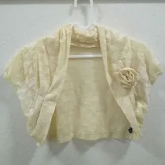 【Rope'】結婚式参列に♡レースボレロ